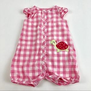 🏷 SALE Child of Mine by Carters Gingham Romper